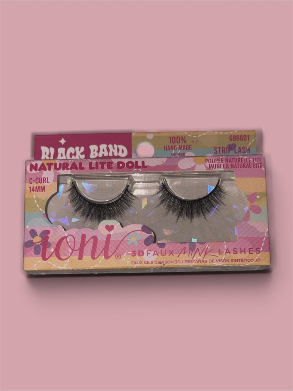 Natural Lite Doll Strip Lashes - Black